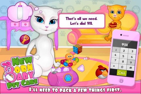 New Born Baby Pet Care Pro screenshot 2