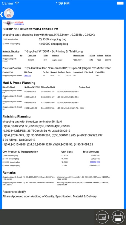 W2P - BOD Bag Envelope Folder screenshot-3