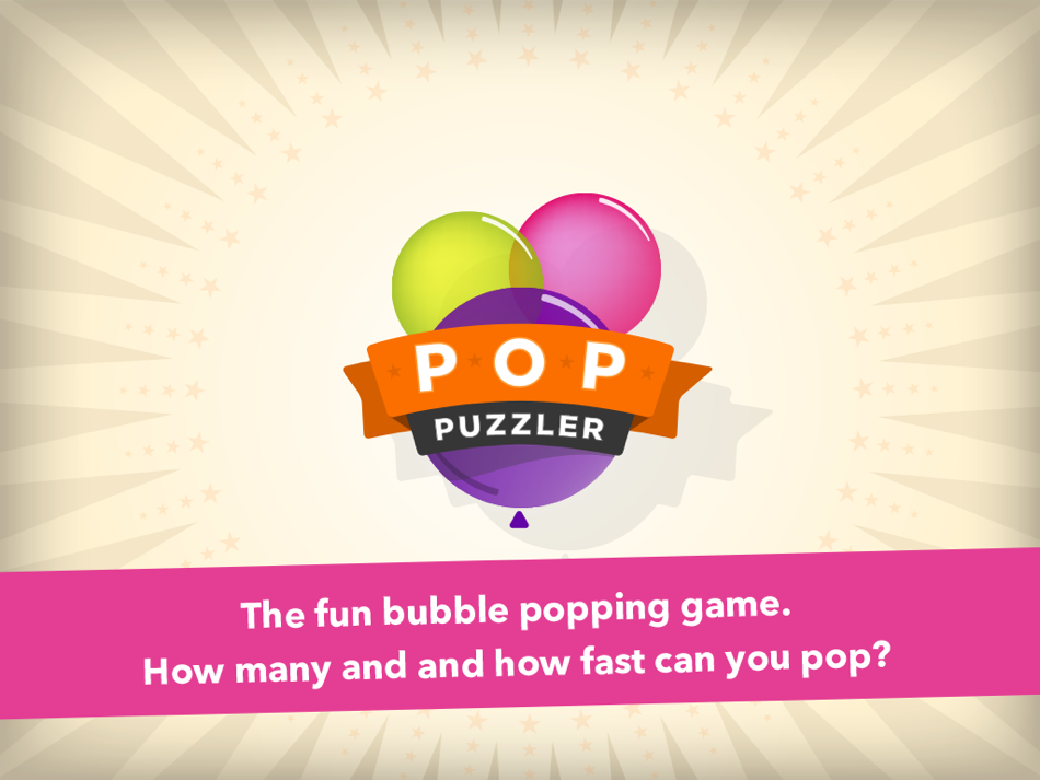 #1. Pop Puzzler Bubble Popping Game (iOS) By: Core 10 Gaming