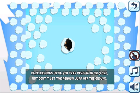 Trap The Super Penguin - best mind strategy puzzle game screenshot 2