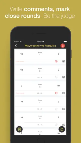 Game screenshot JudgePad (Boxing scorecard) apk