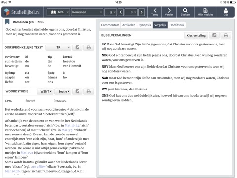 StudieBijbel screenshot 2