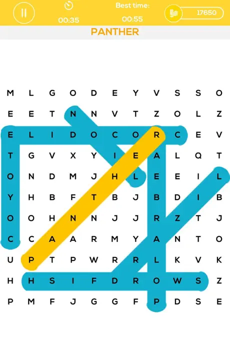 Mystery Word - search the words!