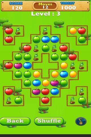 Fruit Crush : Addictive Swap - amazing match three puzzle saga screenshot 3