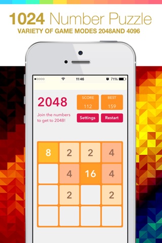 1024 Plus Number Puzzle Game screenshot 3