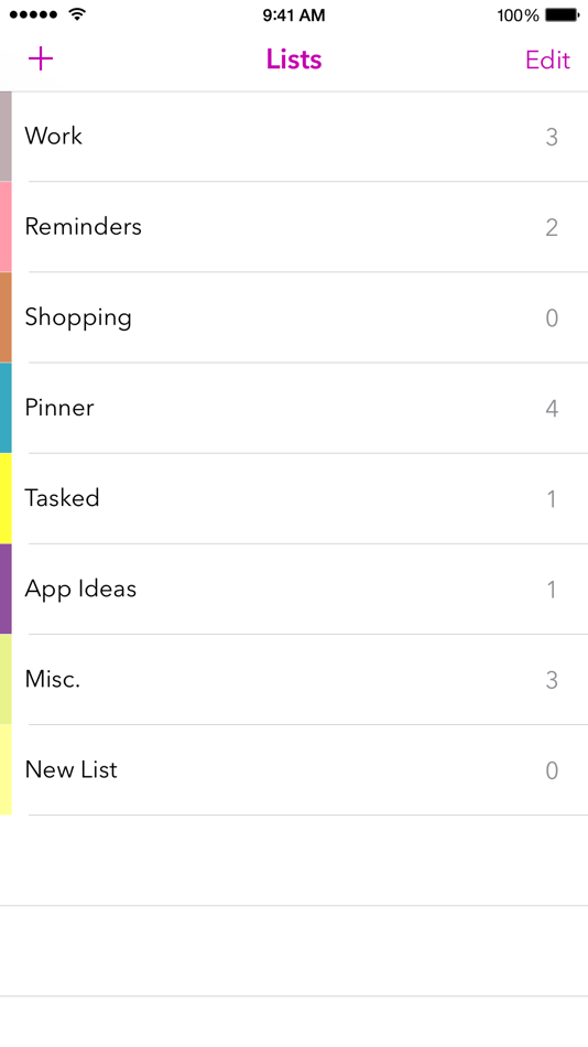 Tasked: Simple To-do Lists - 1.4.0 - (iOS)