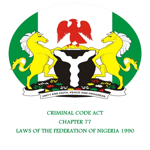 Nigeria Criminal Code Act icon