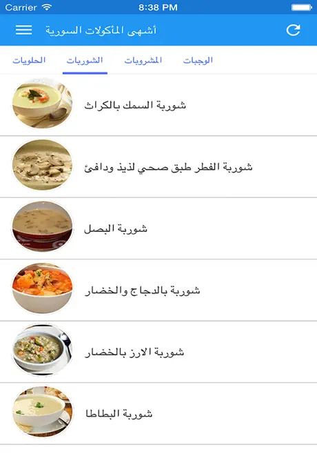 اشهى المأكولات السورية