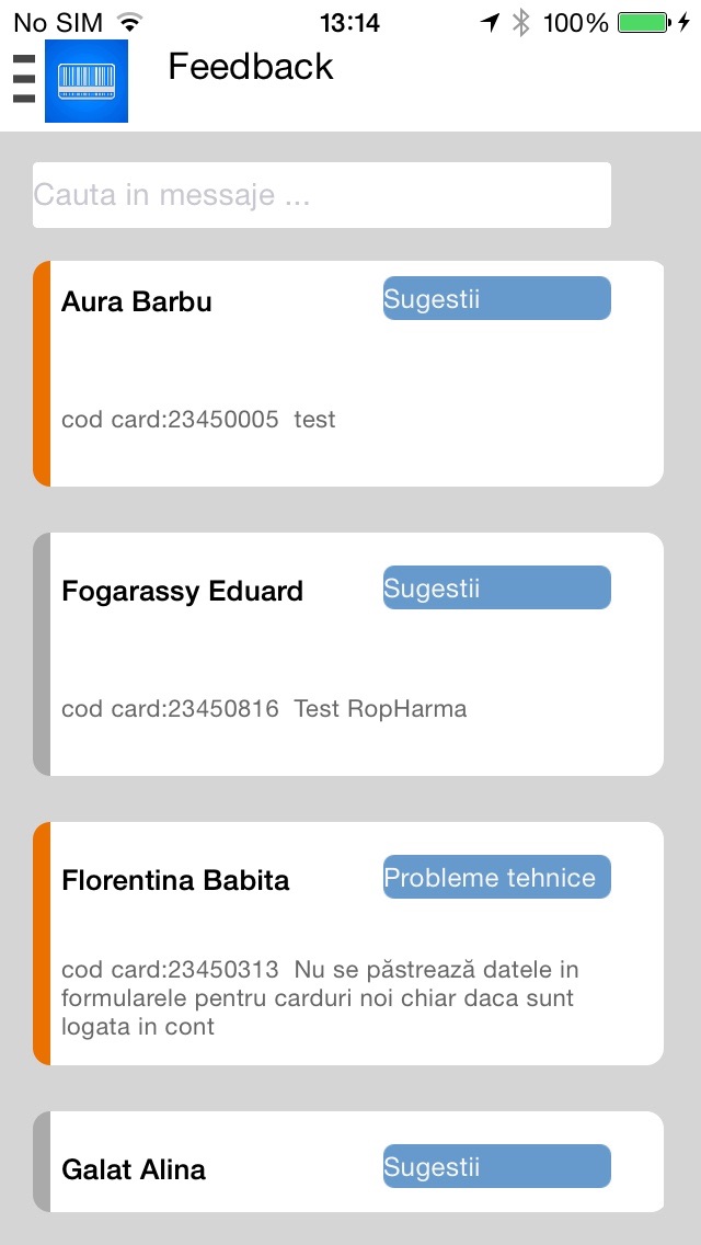 App screenshot