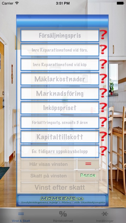 Bostadsrätt - Vinst & Skatt screenshot-4