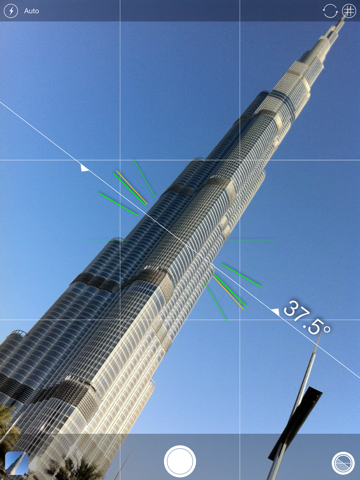 Screenshot #6 pour True Horizon - camera level with artistic angle modes