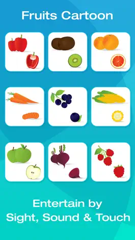 Game screenshot Fruit and Vegetable Picture Flashcards for Babies, Toddlers or Preschool (Free) hack