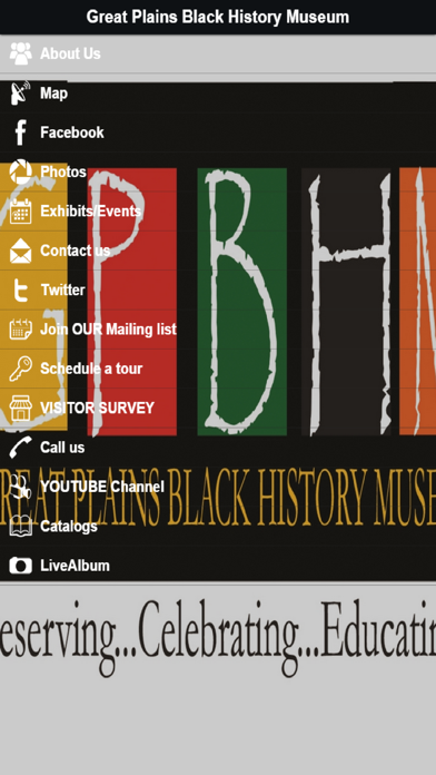 GP BLACK MUSEUM iPhone screenshot 1 - Travel app