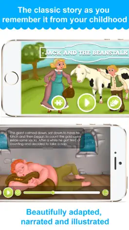 Game screenshot Jack and the Beanstalk - narrated story mod apk