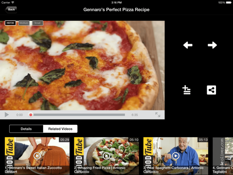 BLD Recipes - Breakfast Lunch Dinner Recipe Videos Free iPad screenshot