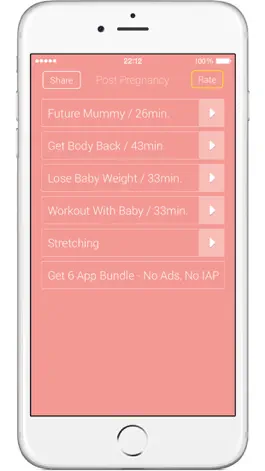 Game screenshot Post Pregnancy Workouts Lite – Lose Belly Fat with Body Weight Exercises mod apk