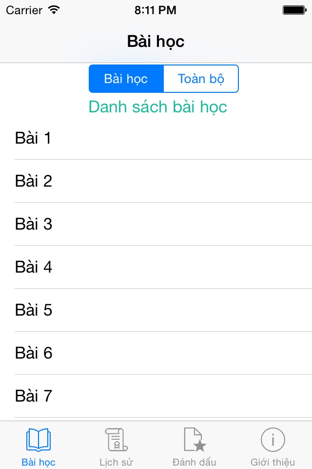 iPhone screenshot
