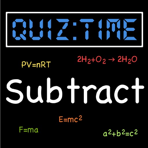 Quiz Time - Subtract Icon