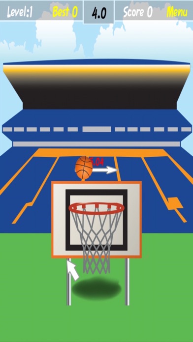 Flick Basketball Hoops Win: Perfect Toss Champions 1.1 IOS -
