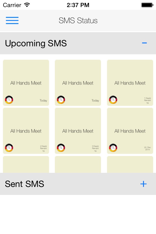 SMS-Sender screenshot 2