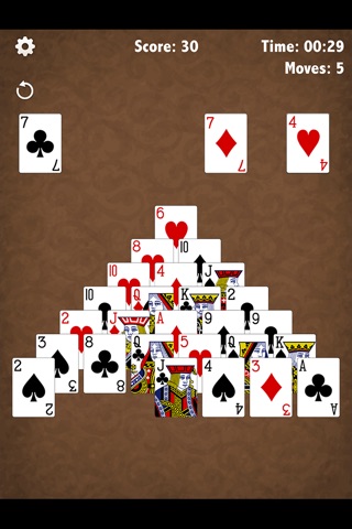 Café Pyramid Solitaire screenshot 2