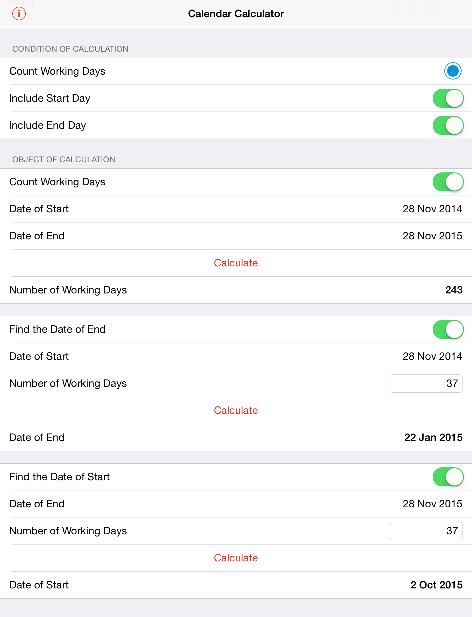 Calendar Calculator Free