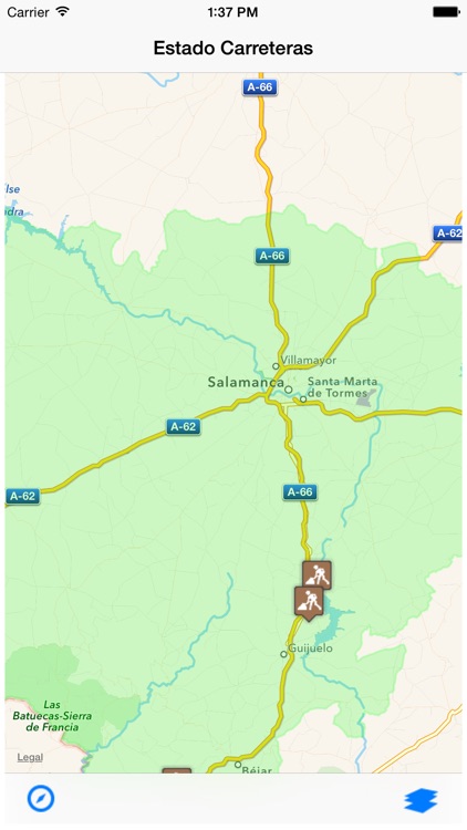 Estado Carreteras Salamanca