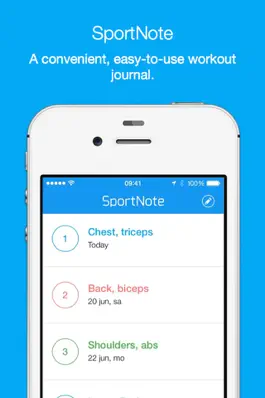 Game screenshot SportNote - Gym Log mod apk