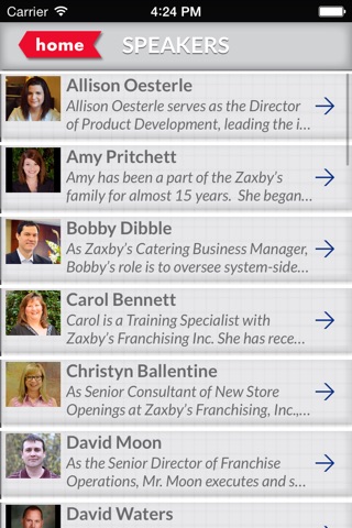 Zaxby's 2014 Business Conference screenshot 2