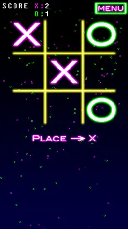 Game screenshot NeonTic Tac Toe apk