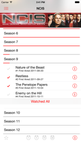 Show Tracker! Free screenshot