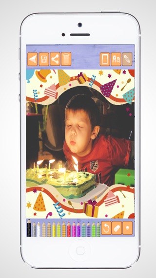 誕生日カードを作成し、幸せな誕生日の願いを誕生日のポストカードをデザインのおすすめ画像3