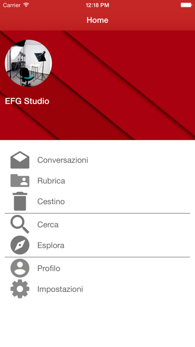 Screenshot #2 pour Fotoportale Messenger