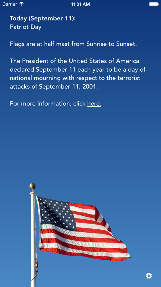 #1. Half Staff App (iOS) 由: The Jed Mahonis Group