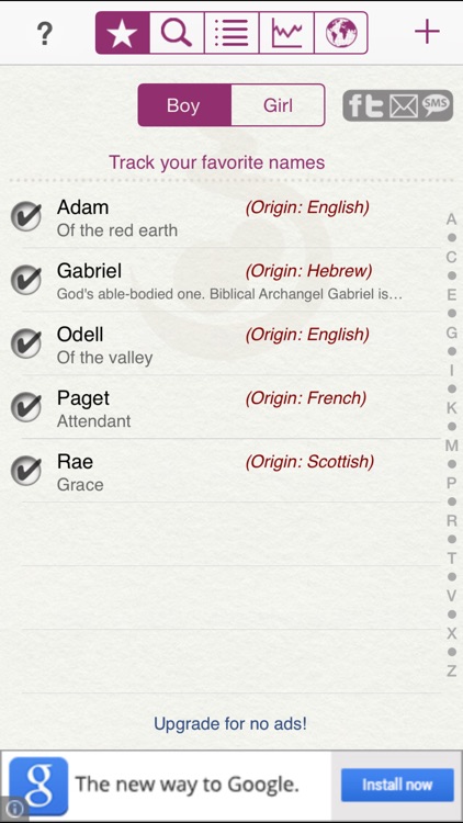 Baby Names by Winkpass screenshot-3