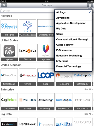 Screenshot #6 pour Microsoft Global Startup Directory