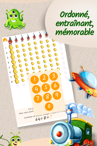 Montessori MatheMAGICs: Dynamic Division Lite - Educational Math Game for Kids - 2nd grade screenshot 4