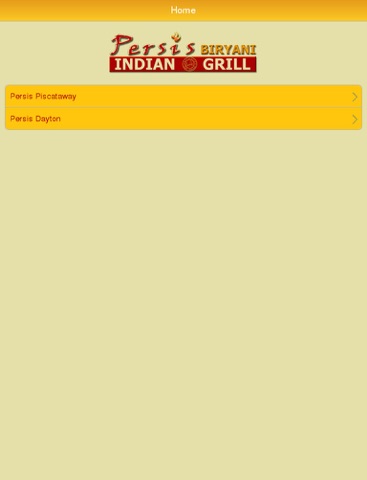 Screenshot #4 pour Persis Indian Grill
