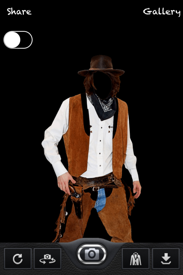 Cowboy Photo Montage