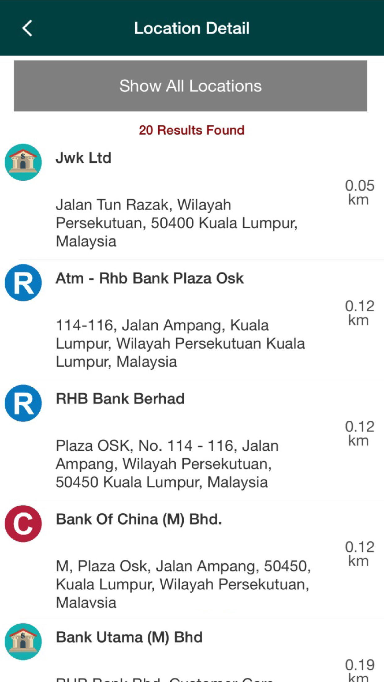 Nearby Locator - Place Finder