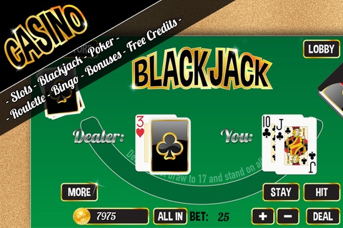 SeaView Casino - Complete Casino with Slots, Blackjack, Poker, Roulette, Bingo and more for endless fun. screenshot 4