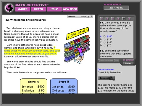 Math Detective® B1 screenshot 4