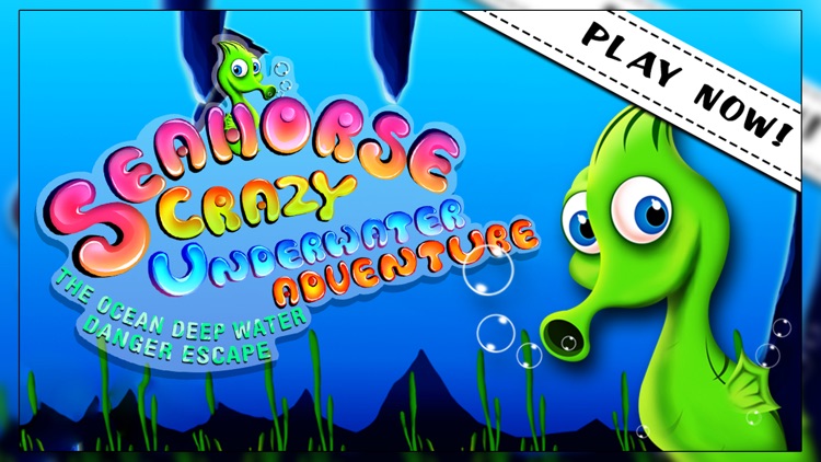 Seahorse Crazy Underwater Adventure : The Ocean Deep Water Danger Escape - Free