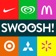 Swoosh! Guess The Logo Quiz Game With a Twist - New Free Logo and Brand Name Word Game by Wubu app icon - Games app for iPhone