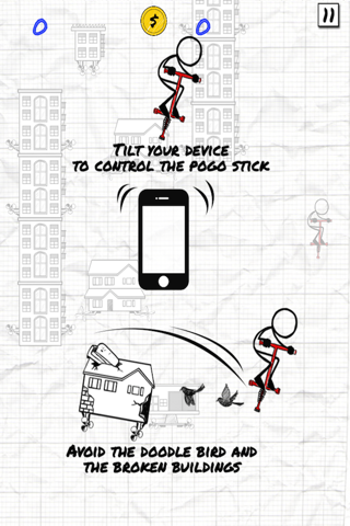 Pogo-Stick Jumper (Mega Endless Stick-man Adventure Game for Boys, Girls & Kids) screenshot 4
