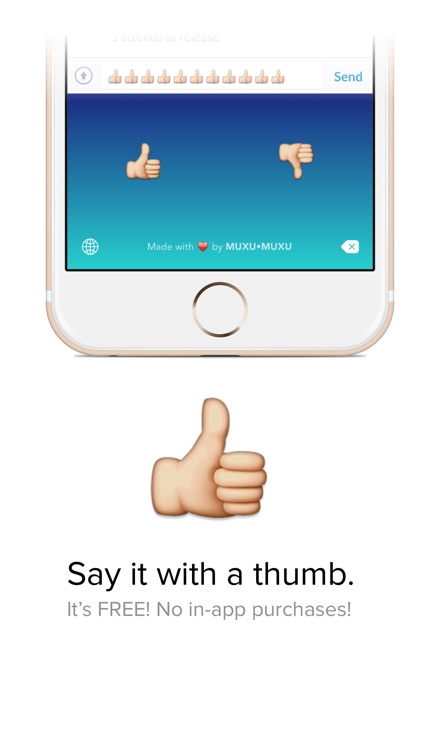 Thumbify - The thumbs keyboard