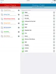 Dive Check ipad bilder 0
