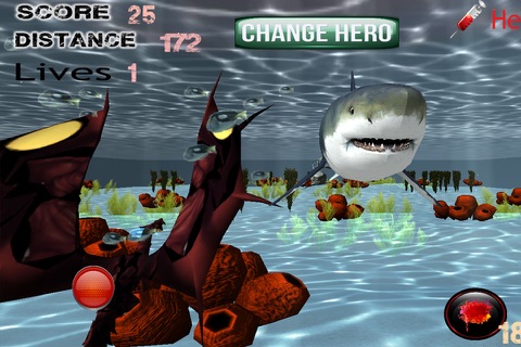 Sea Dragon Shark Attack -  Dragonfire Force Vs Bullhead screenshot 3