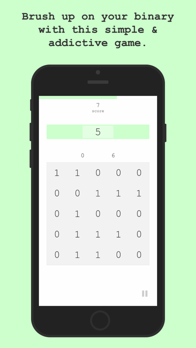 How to cancel & delete 01 - Binary Training Game from iphone & ipad 1