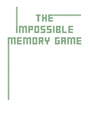 Screenshot #4 pour The Impossible Memory Game